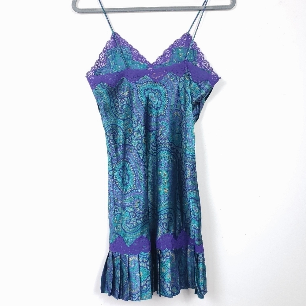 Victoria's Secret vintage Gold Lable lace trim Nightie size P - Picture 5 of 6